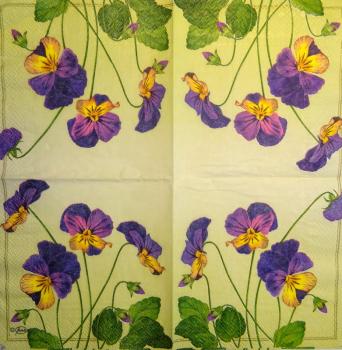 109 Stiefmütterchen, Violet - 3 ply - Ambiente
